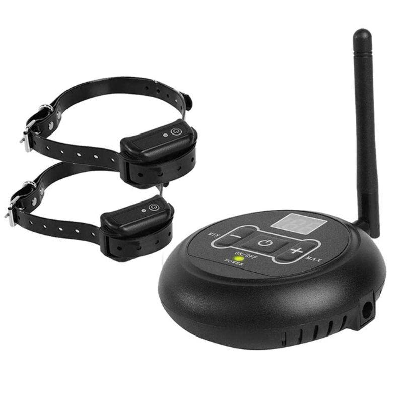 Электронный забор для собак Wireless Dog Fence WDF-558 беспроводной 2 ошейника (100136)