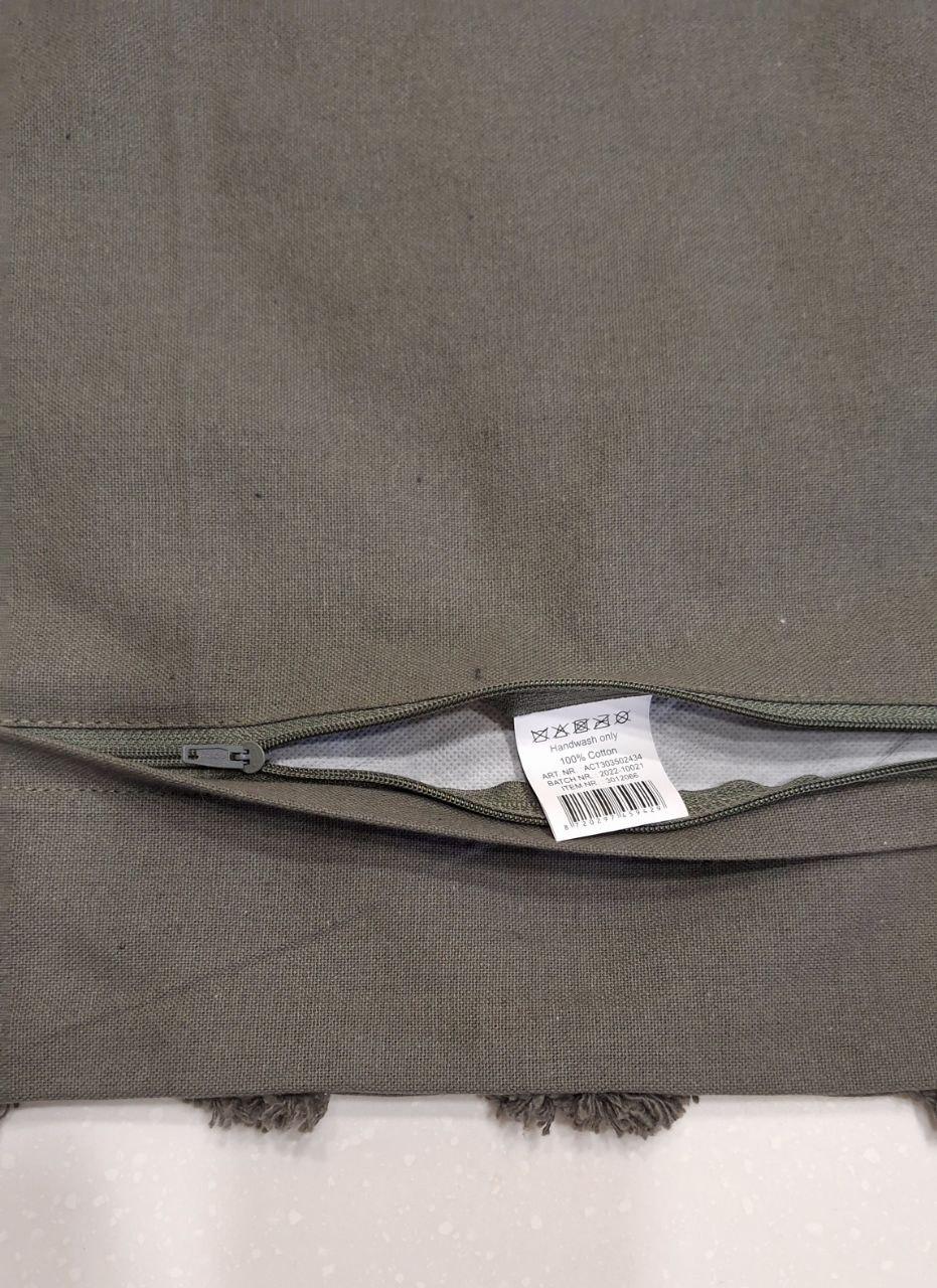 Наволочка декоративная Ромбы 1 шт. 39х39 см Хаки (795) - фото 2 Наволочка декоративная Ромбы 1 шт. 39х39 см Хаки (795) - фото 2