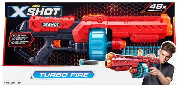Бластер быстрострельный Zuru X-Shot Red Excel Turbo Fire 48 патронов (36270R)