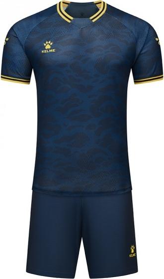 Комплект футбольной формы KELME REAL 8451ZB1253.9401 L Темно-синий