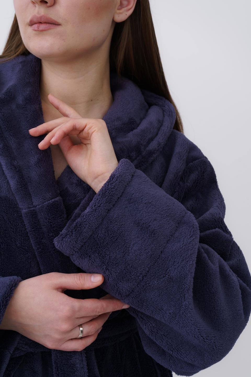 Халат жіночий UT Store HT01 XL Графітовий - фото 4