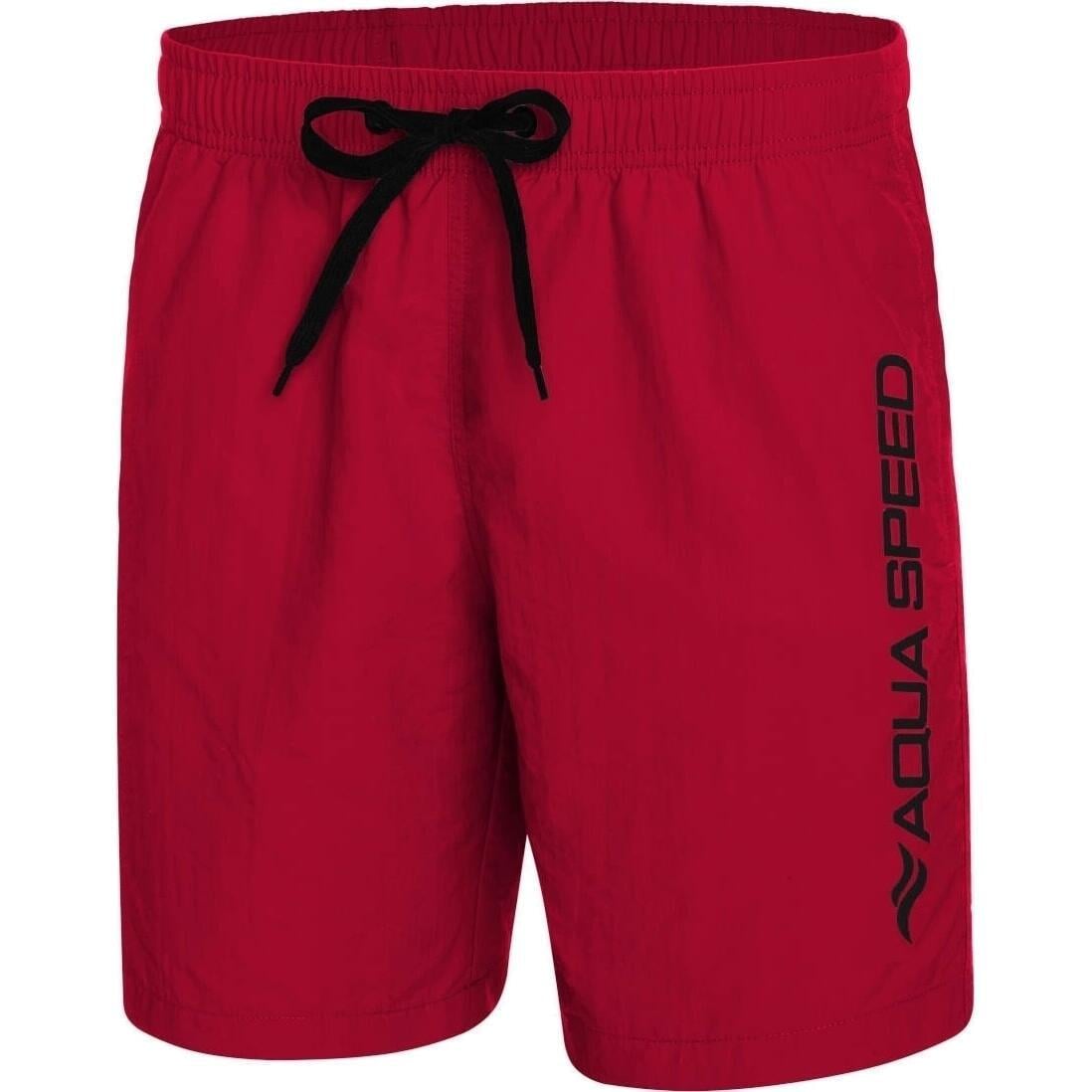 Шорты пляжные Aqua Speed ​​OWEN XL Красно-черный (297-31)