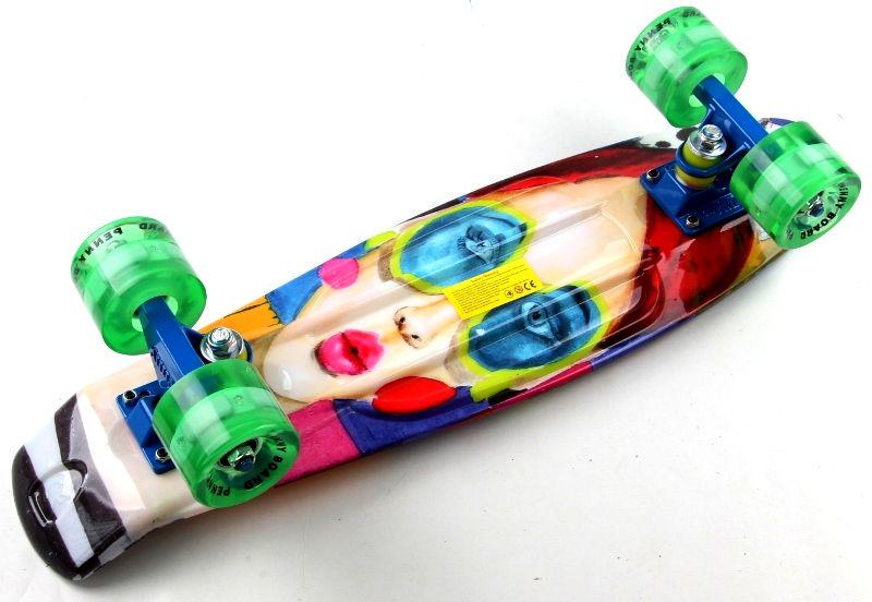 Пенніборд Cool Girl колеса з підсвіткою (PG041) - фото 4 Пенніборд Cool Girl колеса з підсвіткою (PG041) - фото 4