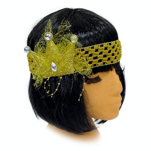 Резинка на голову Коронка SETA Decor 16-912GL