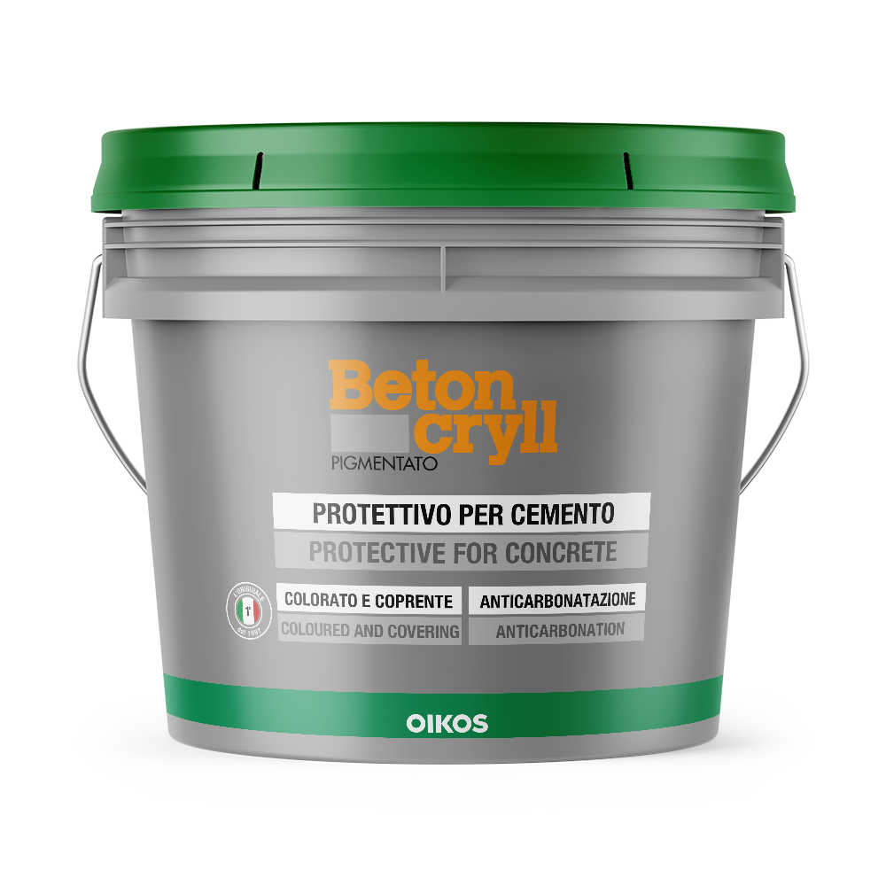 Покрытие защитное пигментированное Oikos BETONCRYLL PIGMENTATO 4 л (2493479364)