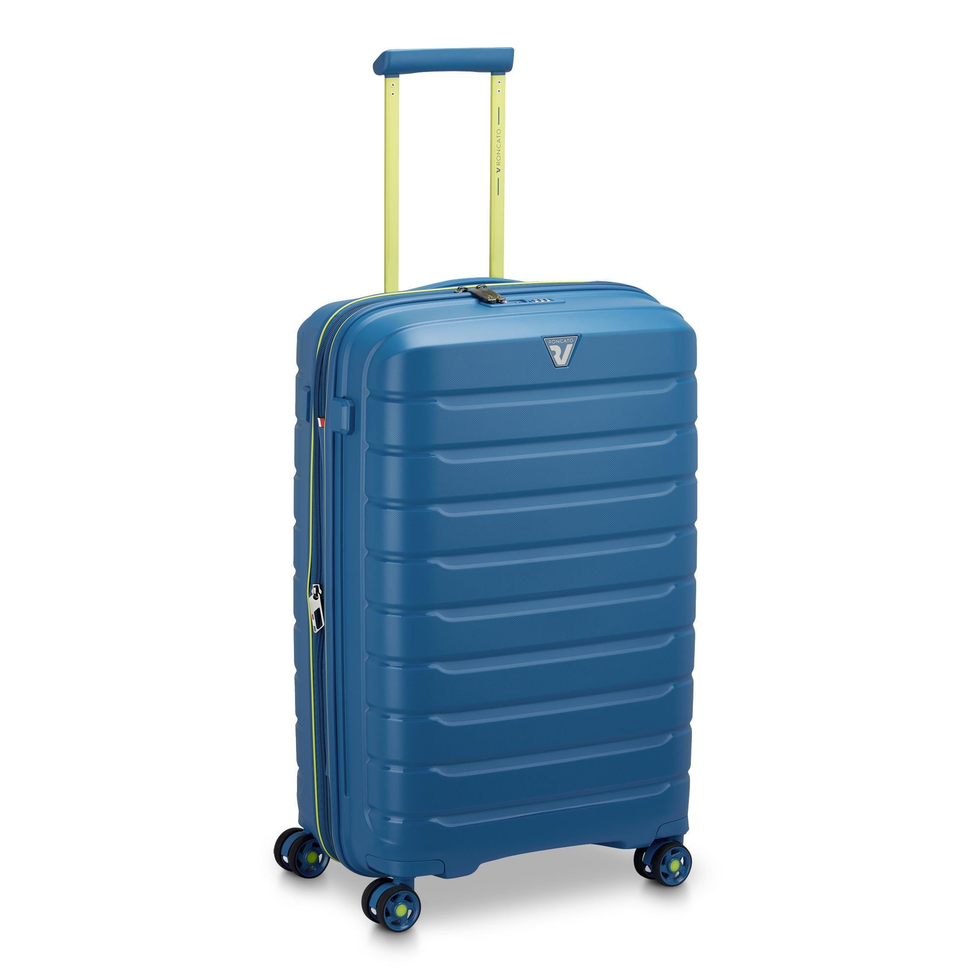 Валіза середня Roncato B-FLYING MOVE 418182/53 68х44х26/31 см 73 л Синій (31806898)