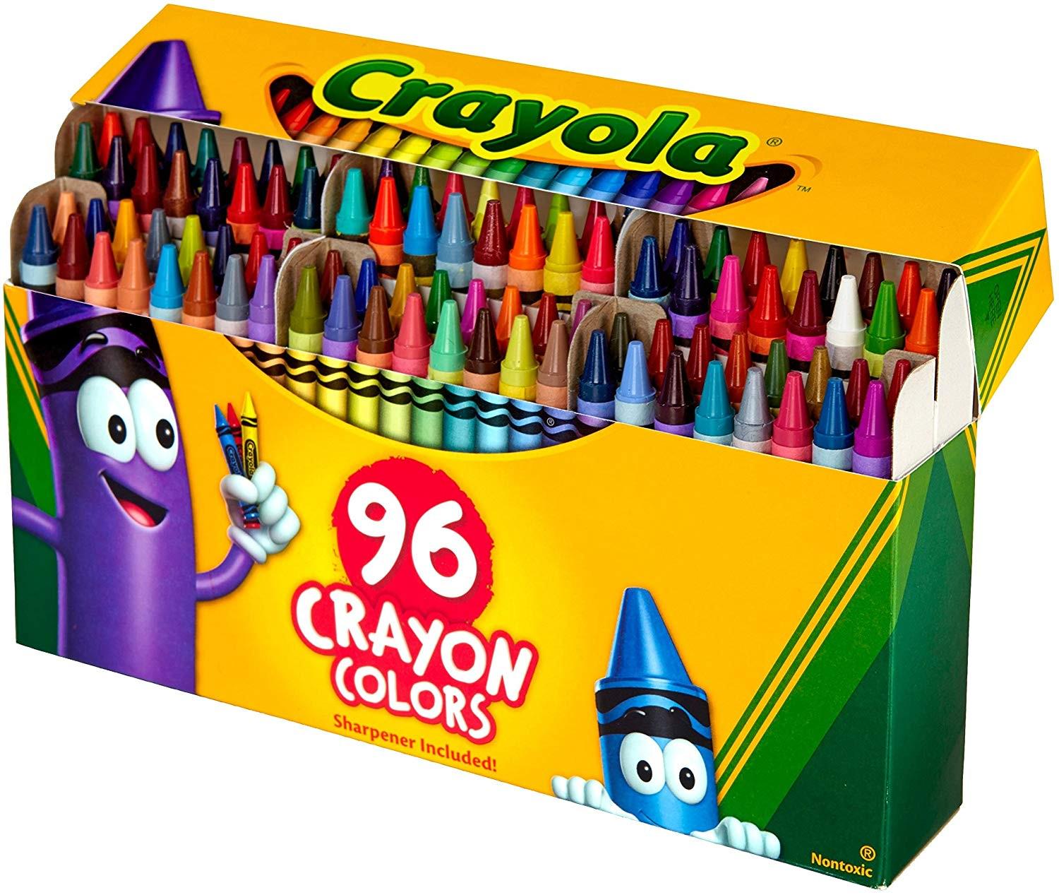 Восковые карандаши Crayons 96 шт. (CR03) - фото 1