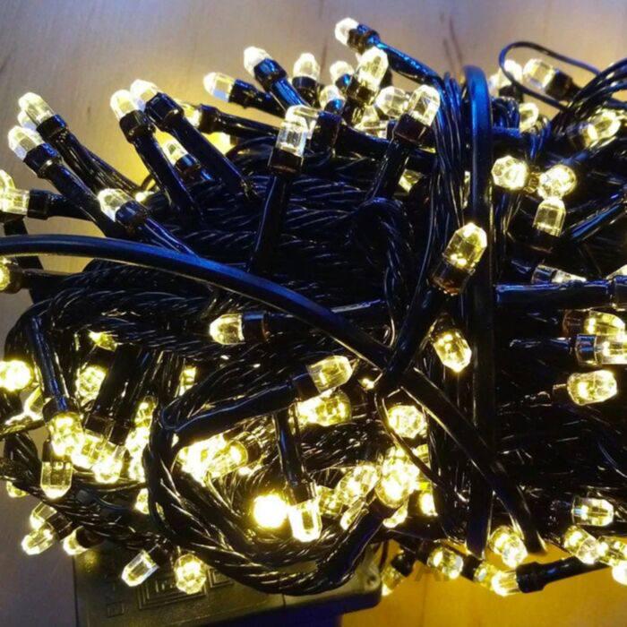 Гірлянда 200 LED Чорний/теплий білий (22541554) Гірлянда 200 LED Чорний/теплий білий (22541554)