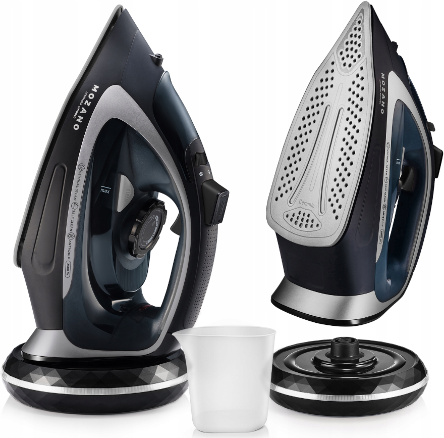 Праска Mozano керамічна підошва 2600 Вт (2330241578) - фото 6 Праска Mozano керамічна підошва 2600 Вт (2330241578) - фото 6