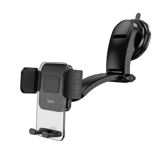 Держатель для телефона Hoco Delicate press type center console CA118 Черный Держатель для телефона Hoco Delicate press type center console CA118 Черный