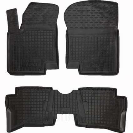 Коврики полиуретановые AVTO-Gumm для Hyundai i20 2009- 5 шт. Черный (11169 Avto-Gumm)