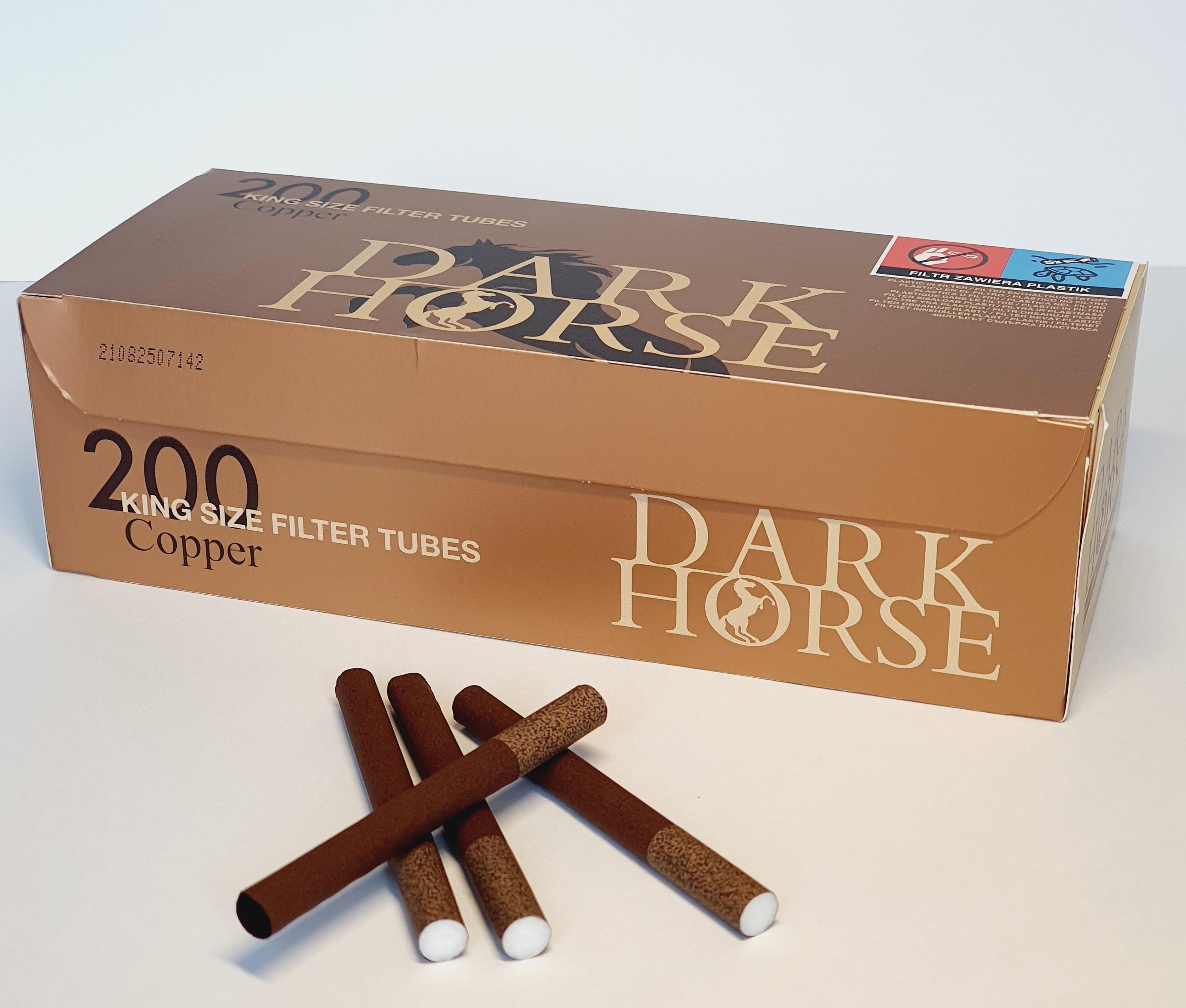 Гильзы для сигарет Dark Horse 200 шт. Коричневый