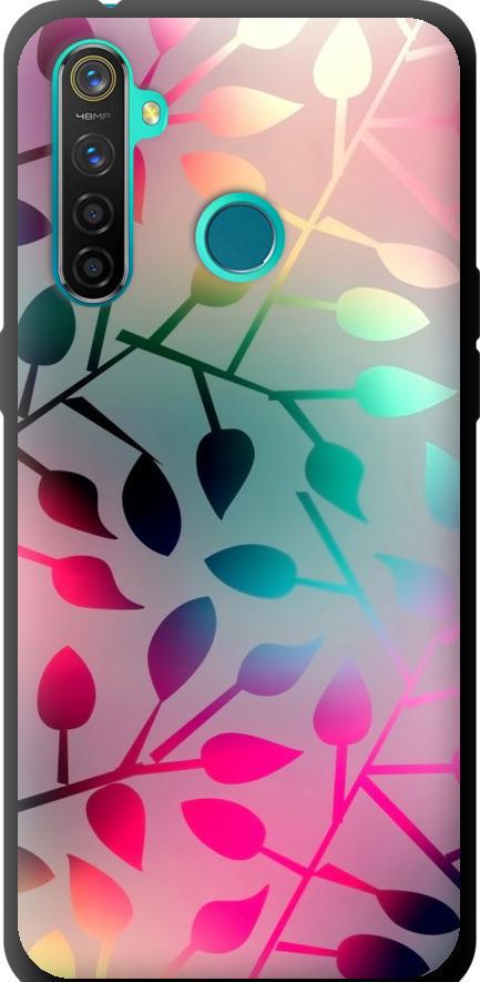 Чехол на Realme 5 Pro Листья (2235b-1861-42517)