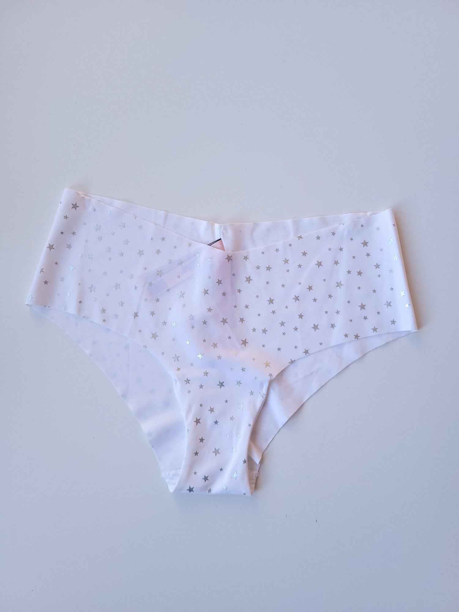 Трусики женские безшовные Victoria’s Secret M Белый (А-303/44)