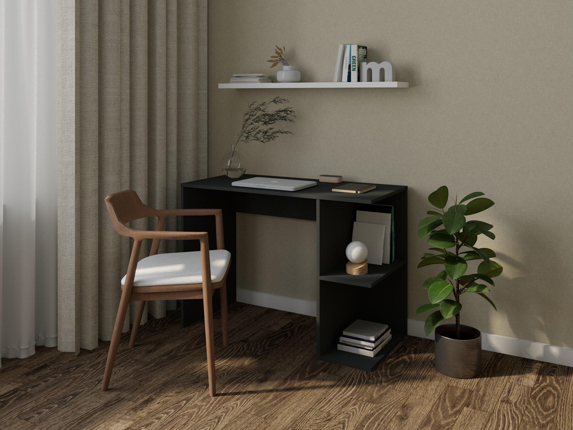 Компьютерный стол КС-16 1050х750х500 мм Антрацитовый (MPКС-16-4) - фото 1 Компьютерный стол КС-16 1050х750х500 мм Антрацитовый (MPКС-16-4) - фото 1