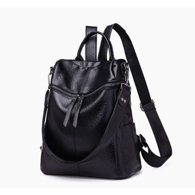 Рюкзак жіночий міський 32х27х13 см Чорний (26) - фото 2 Рюкзак жіночий міський 32х27х13 см Чорний (26) - фото 2