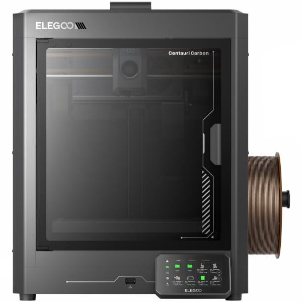 Друкарка 3D ELEGOO Centauri Carbon FDM 1,75 мм 0,4 мм 256x256x256 мм WiFi USB Сірий