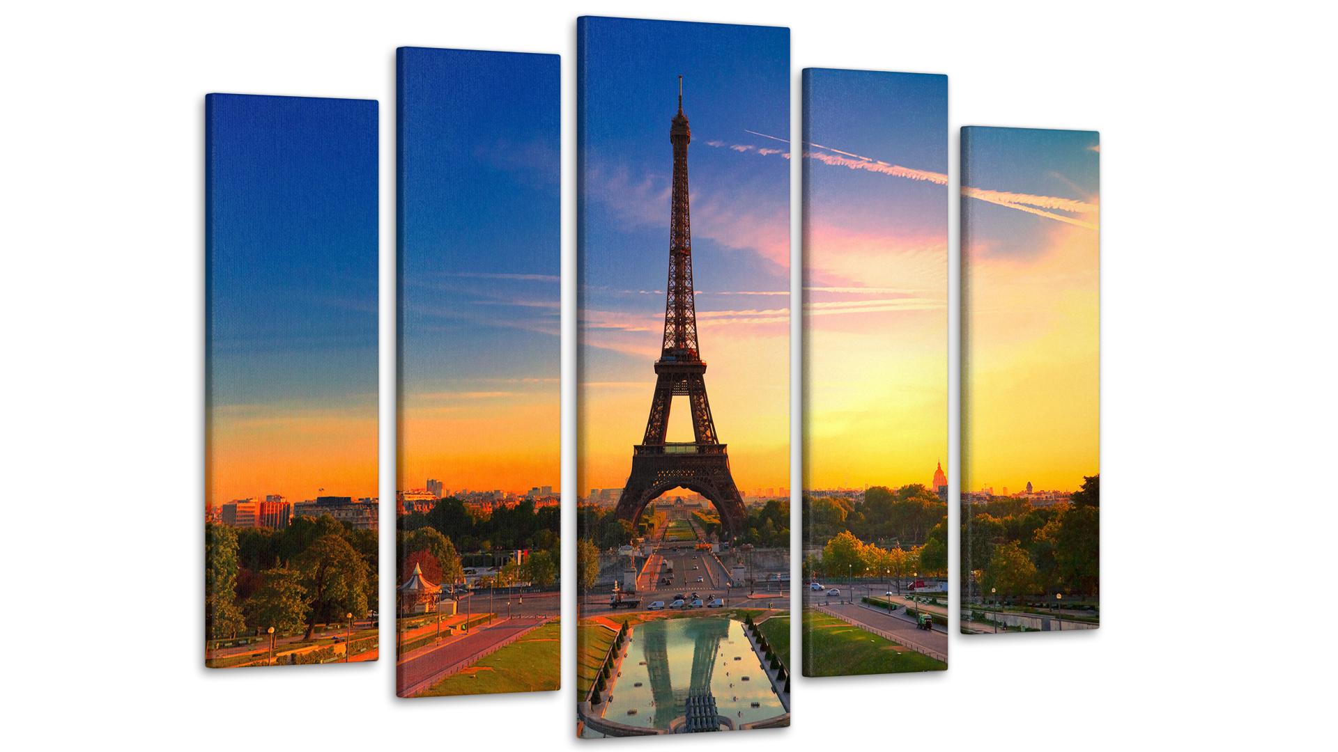 Модульная картина Париж 80х118 см (Art-30_5)