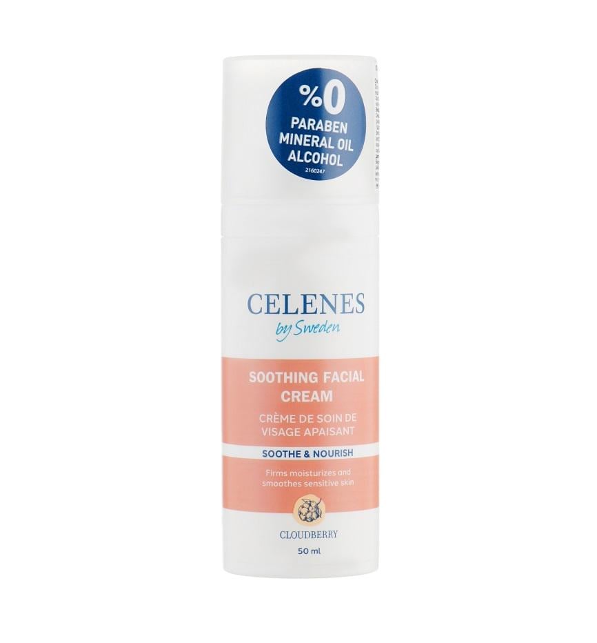 Крем заспокійливий Celenes з морошкою для сухої та чутливої шкіри 50 мл (7350104248055)