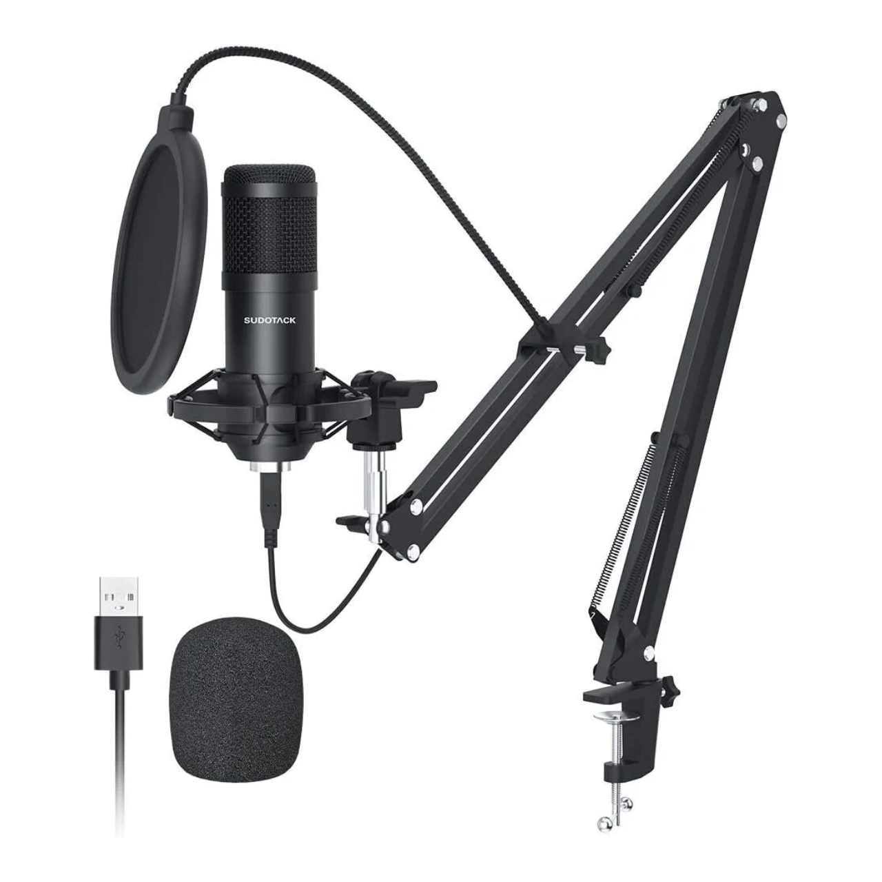 Мікрофон конденсаторний SUDOTACK ST-800 USB (X001QA97PP) Мікрофон конденсаторний SUDOTACK ST-800 USB (X001QA97PP)