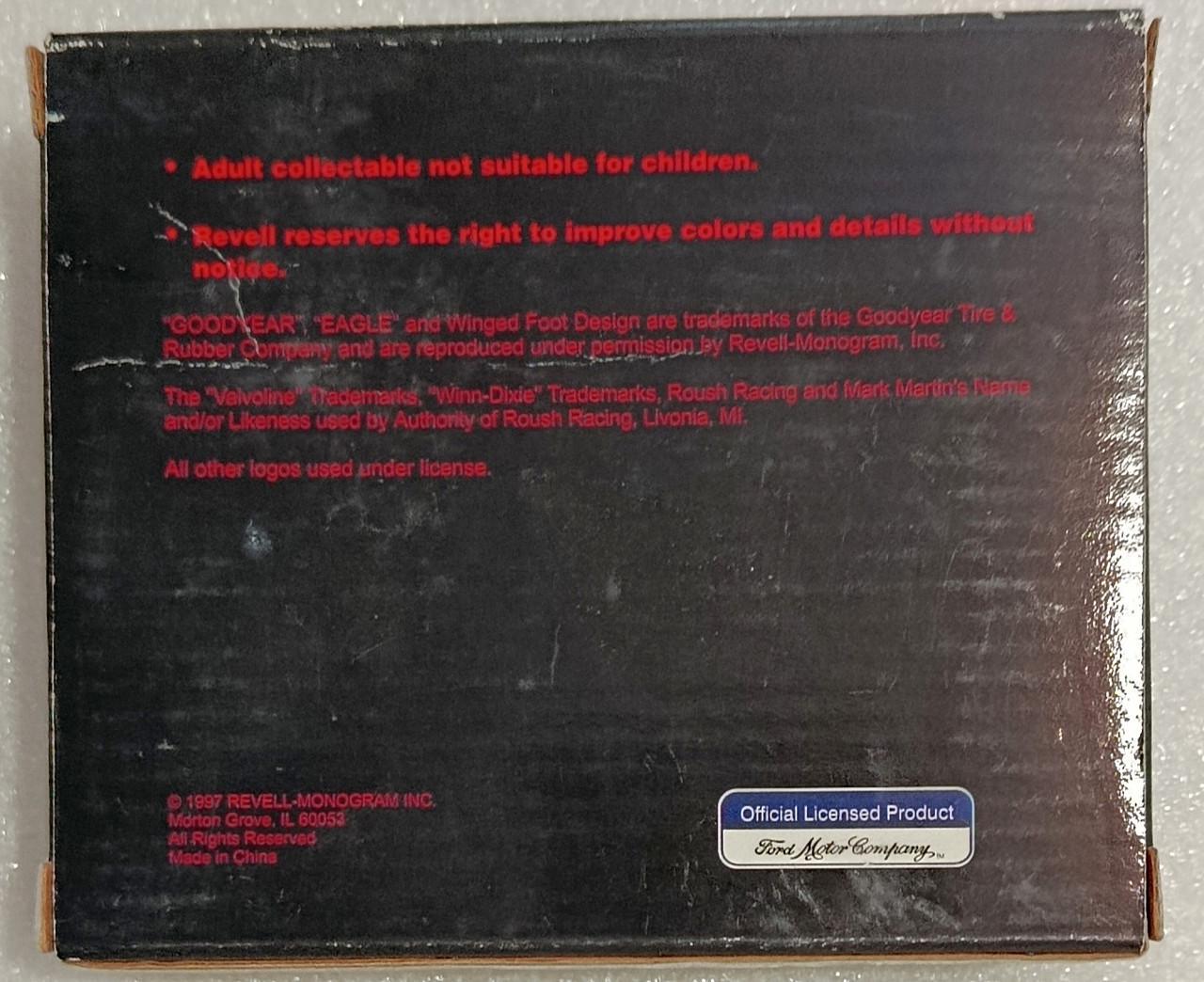 Іграшкові машинки Revell Ford Thunderbird Mark Martin №6 Valvoline & №60 Winn-Dixie 1997 NASCAR Racing (3131) - фото 4