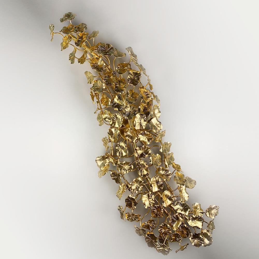 Бра Line.F во флористических мотивах Золотой (2342_3737)