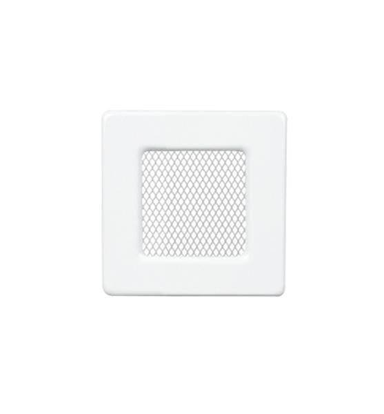 Решітка камінна 11х11 см Білий (12895743)