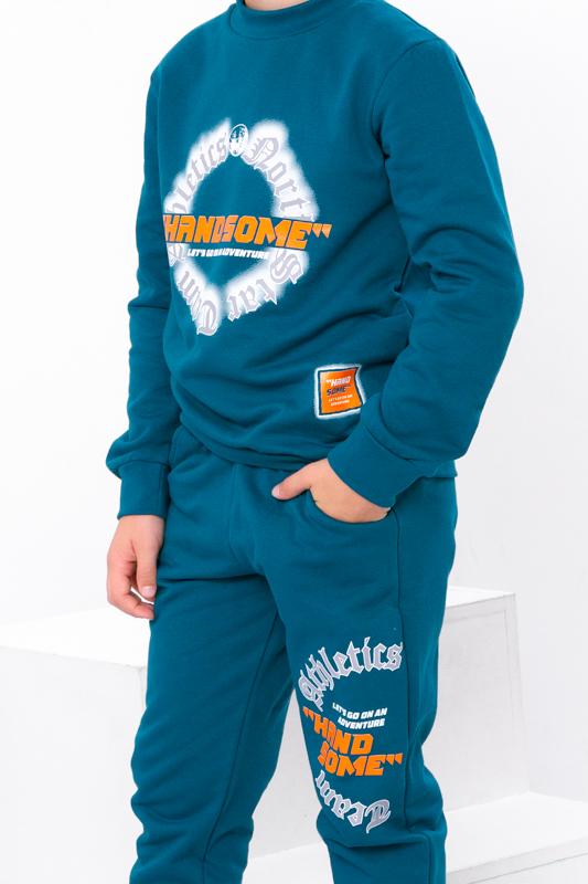 Костюм для хлопчика Носи Своє 134 см Бірюзовий (6063-023-33-1-v2) - фото 2 Костюм для хлопчика Носи Своє 134 см Бірюзовий (6063-023-33-1-v2) - фото 2