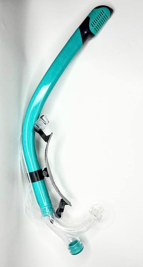 Трубка для плавания Flexa универсальная с сухим клапаном Dry Top (TRF0101Mint)