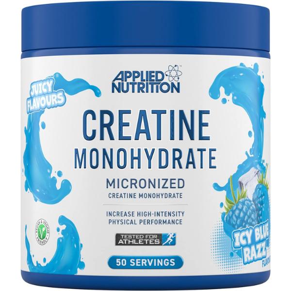 Креатин моногидрат Applied Nutrition Creatine Monohydrate Icy Blue Raz 250 г 50 порций (000021787)