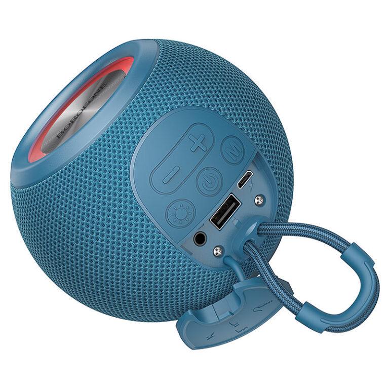 Портативная колонка Borofone BR23 Sound ripple sports BT speaker Dark Blue (6974443385526) Портативная колонка Borofone BR23 Sound ripple sports BT speaker Dark Blue (6974443385526)