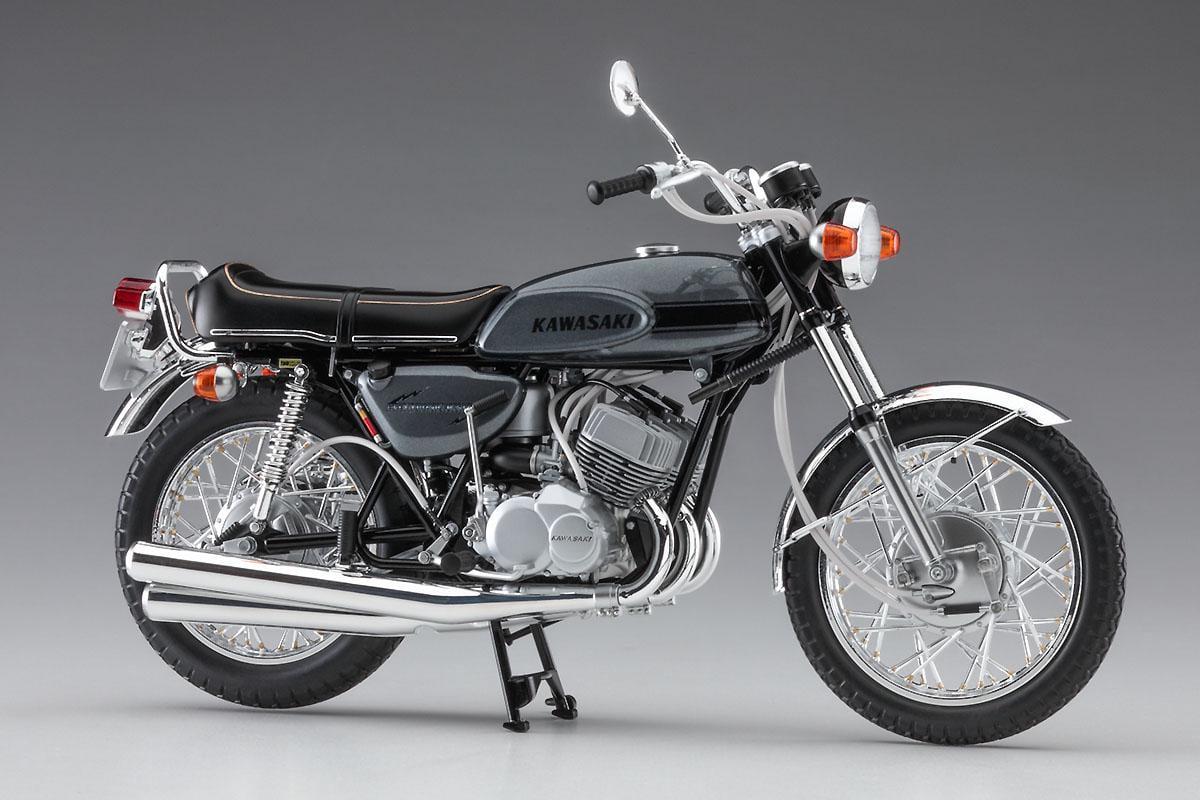 ᐉ Збірна модель мотоцикла - Kawasaki 500-SS/MACH III - Hasegawa
