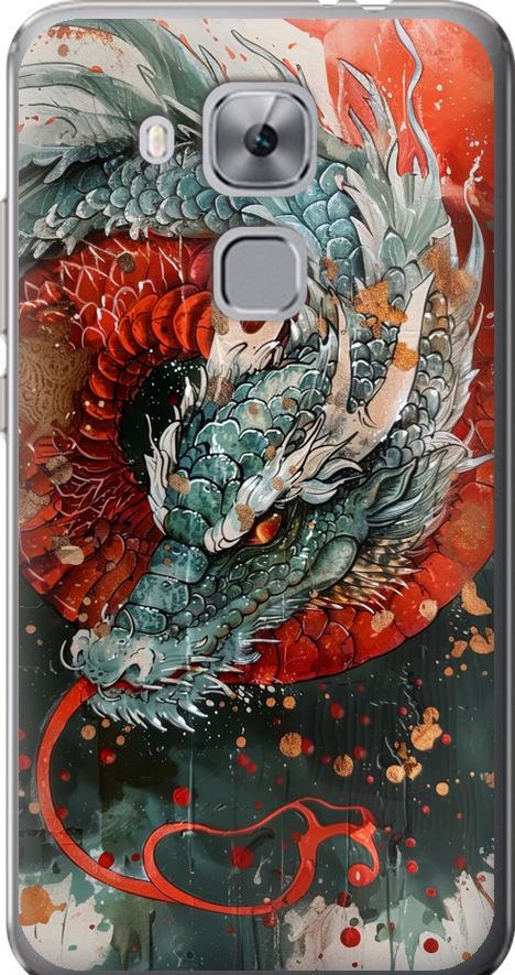 Чехол на Huawei Nova Plus Стихия огня (6101u-961-42517)