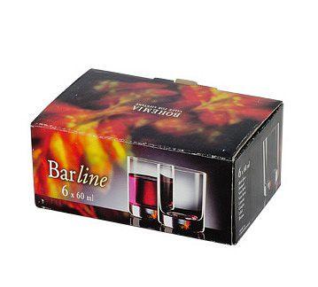 Набір стопок Bohemia Barline 60 мл 6 шт. (25089 60) - фото 3 Набір стопок Bohemia Barline 60 мл 6 шт. (25089 60) - фото 3