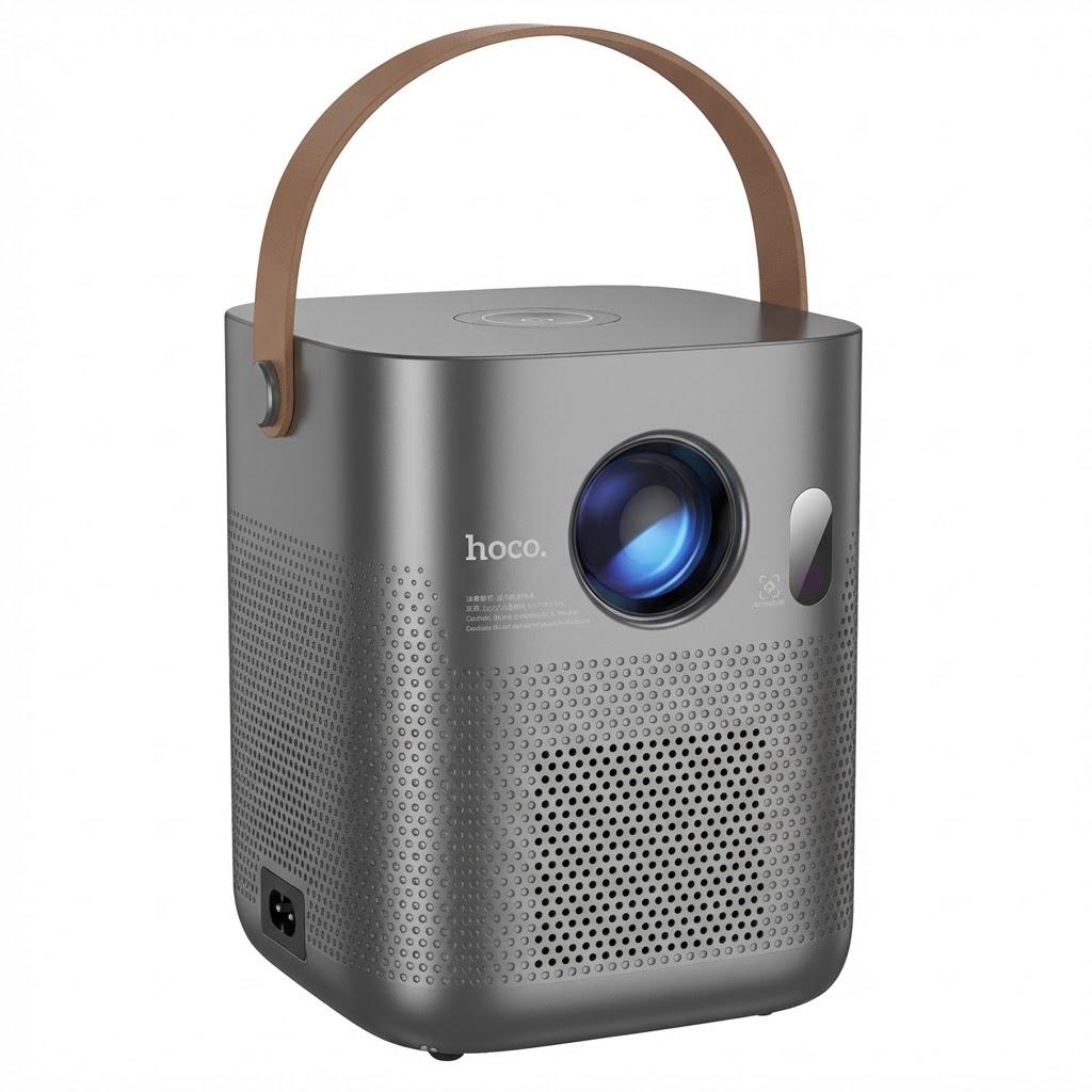 Проектор Hoco DT4 Smart Full Autofocus 720P Android 13 Wi-Fi 2.4/5G Bluetooth 5.1 EU (32145732)