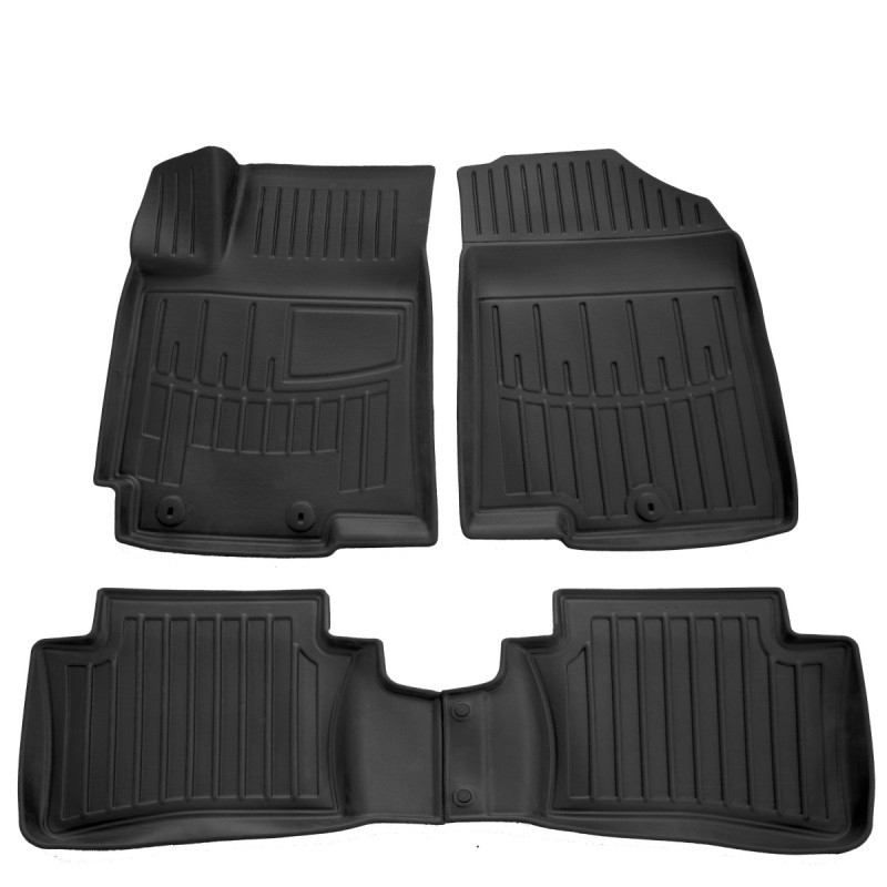 Автоковрики 3D Stingray Hyundai Accent IV RB 2011- 4 шт. Черный (1799831998)