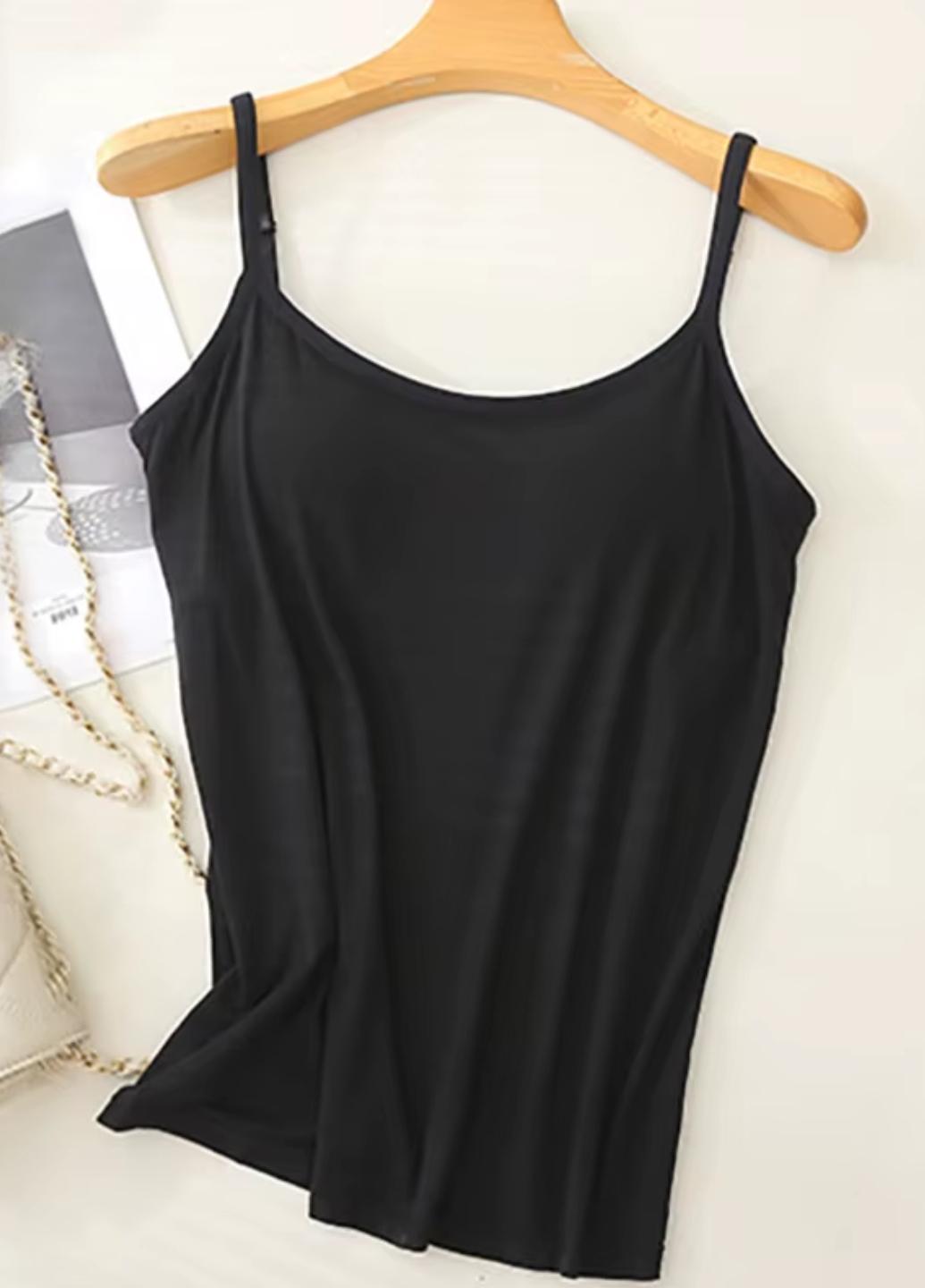 Майка жіноча Comfort з поролоновими вкладишами L Чорний (1519-44-05) - фото 8 Майка жіноча Comfort з поролоновими вкладишами L Чорний (1519-44-05) - фото 8