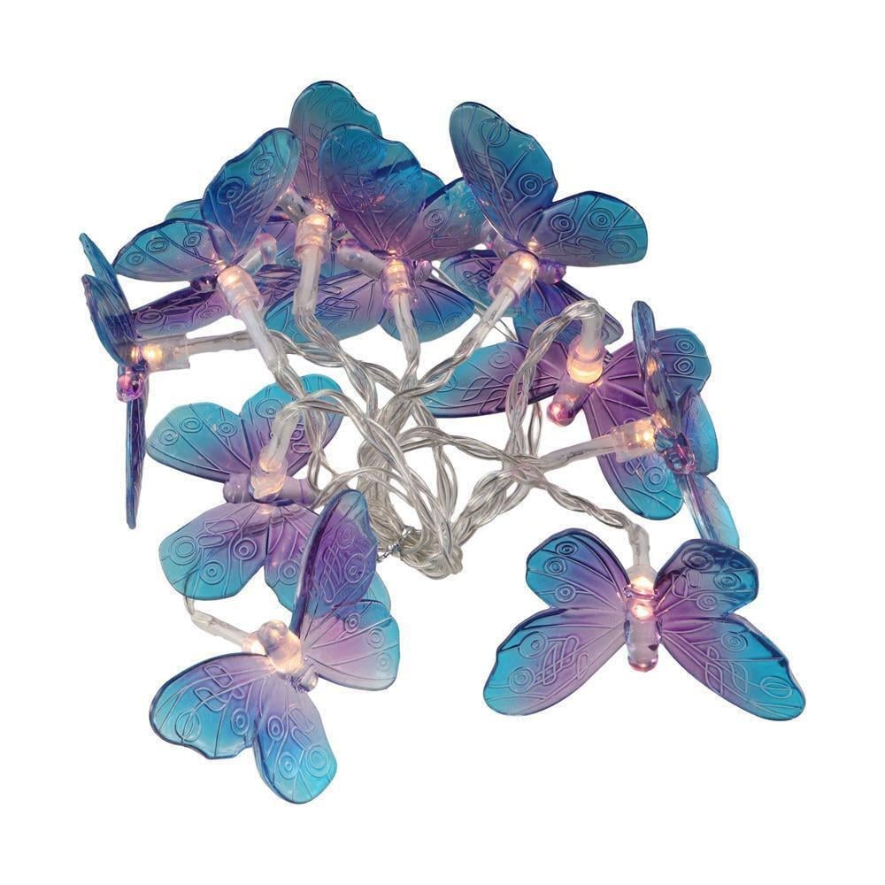 Гирлянда нитка бабочки 4,3 м от USB Фиолетовый (0da14818) - фото 7