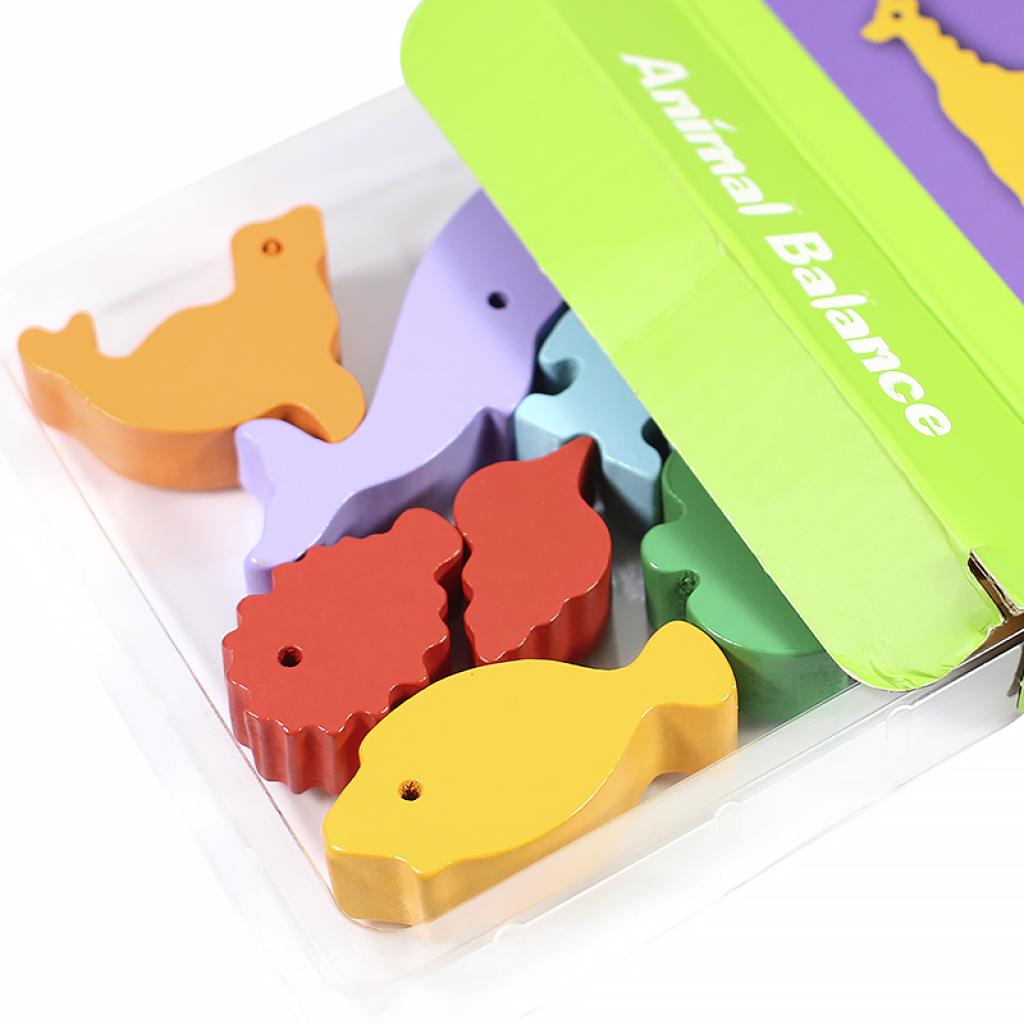 Дерев'яна розвиваюча іграшка Animal Balance (DL2253) - фото 2 Дерев'яна розвиваюча іграшка Animal Balance (DL2253) - фото 2