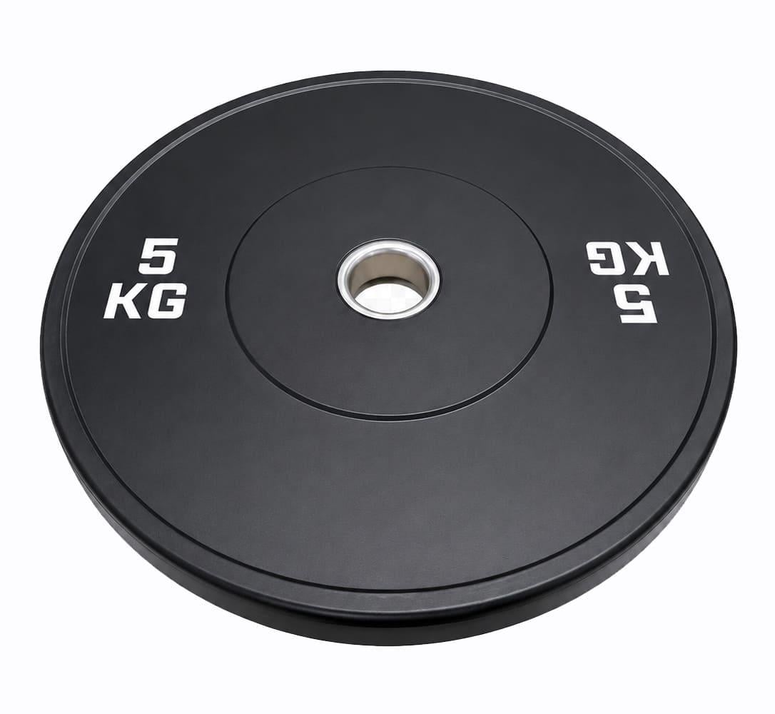 Бамперный диск Bumper Plates Wuotan BD.05 резиновый ø 51 мм 5 кг Черный (69290)