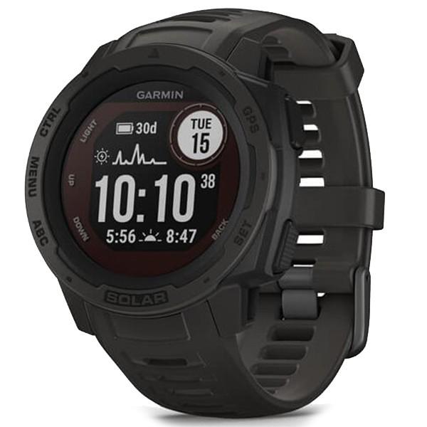 Годинник-навігатор Garmin Instinct Solar Graphite (010-02293-00)