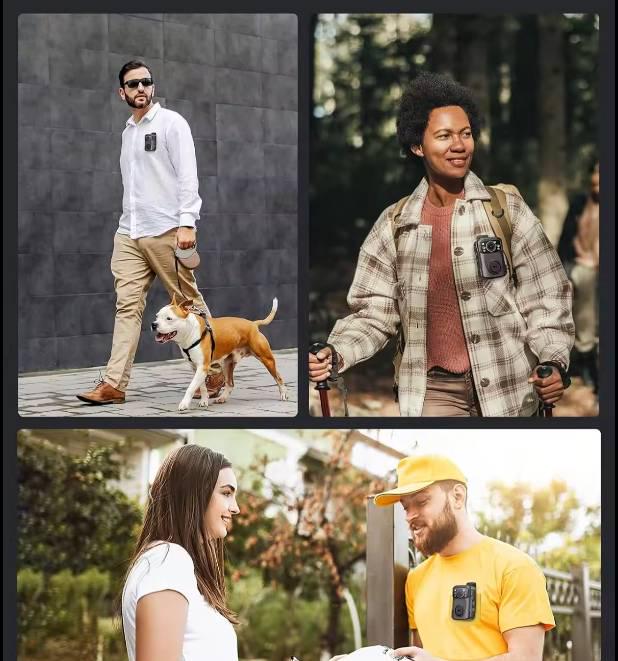 Боди камера Boblov B4K5 GPS 128 GB (1254) - фото 5 Боди камера Boblov B4K5 GPS 128 GB (1254) - фото 5