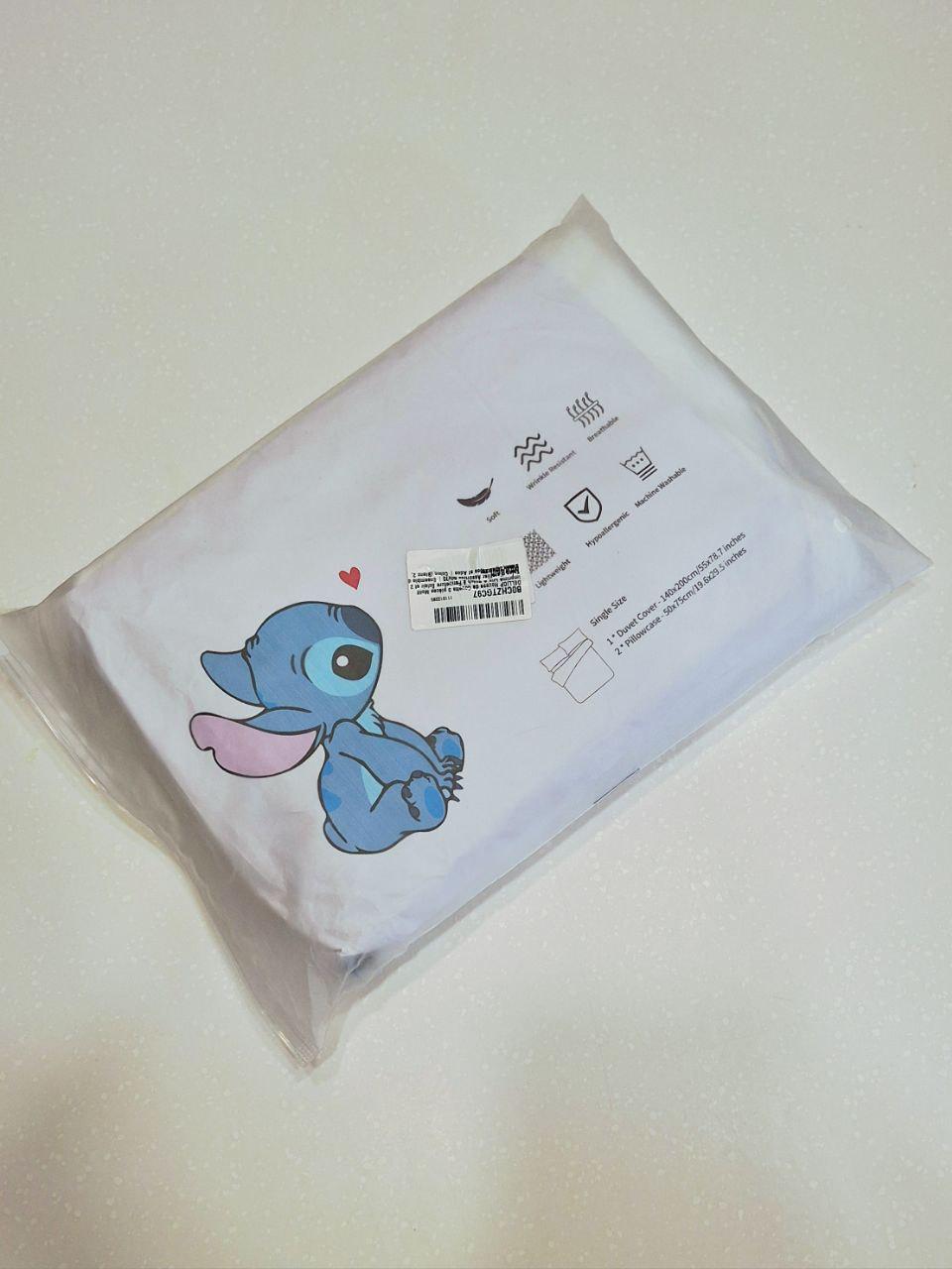 Підковдра двостороння Ліло та Стіч 140х200 см та 2 наволочки 50х70 см (1334) Підковдра двостороння Ліло та Стіч 140х200 см та 2 наволочки 50х70 см (1334)