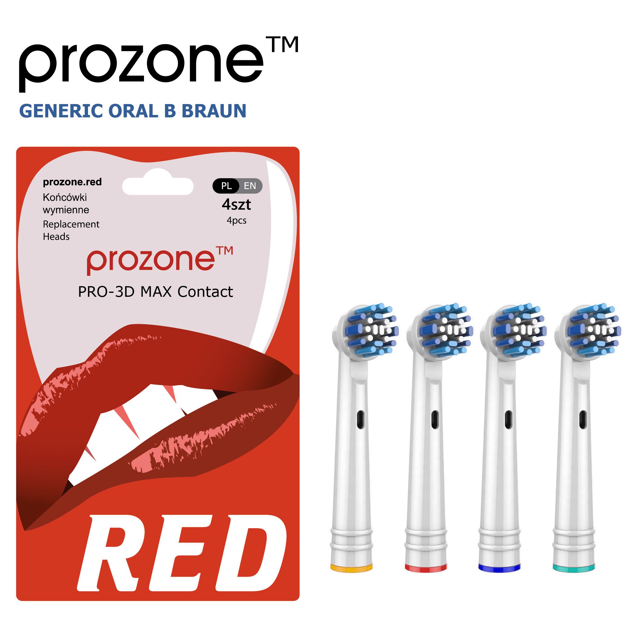 Насадки для зубной щетки ORAL-B ProZone PRO-3D Max Contact 4 шт. - фото 3