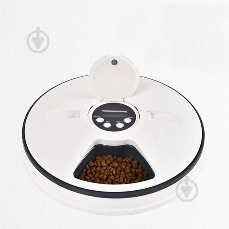 Автоматична годівниця для котів та собак електронна Pet Feeder 30x7 см (100663)