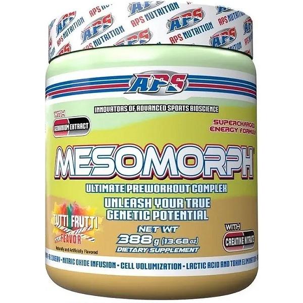 Комплекс до тренировки Aps Mesomorph 388 г ver4 Geranium Extract 388 г 25 порций Tutti Frutti