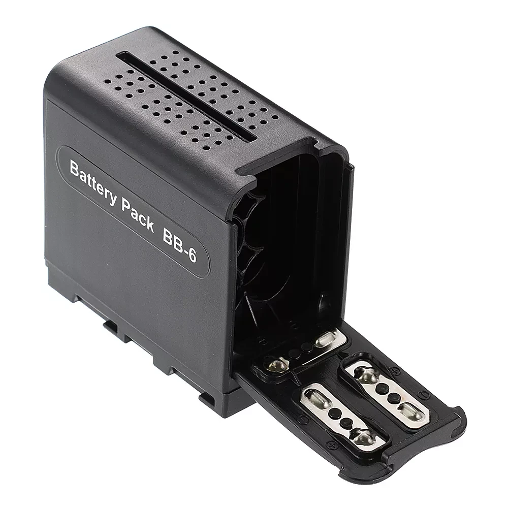 Адаптер Falcon Eyes BB-6 батарейный блок эмулятор Sony NP-F970 NP-F960 NP-F750 NP-F550