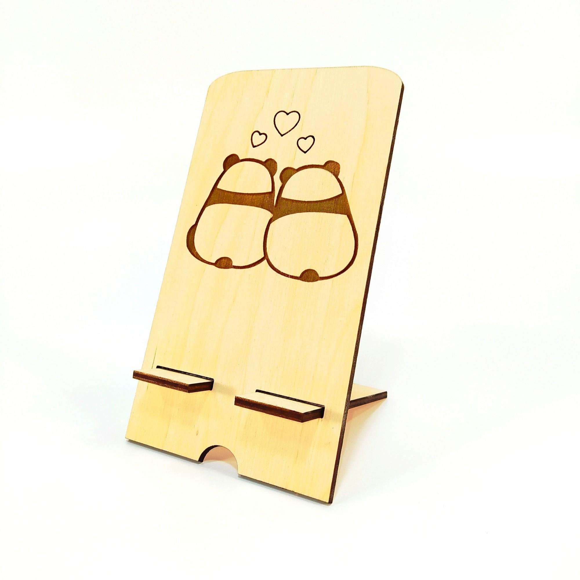 Подставка для телефона Майстерня містера Томаса Панда 18х10 см