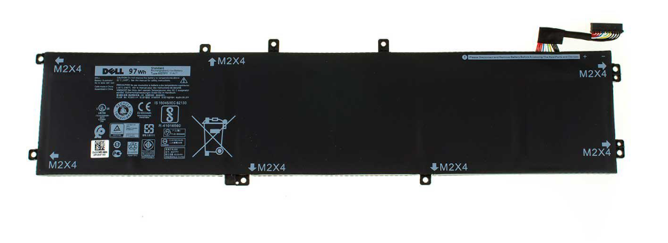 Аккумулятор для ноутбука Dell XPS 15 9575 8333 mAh 114V 95 Wh