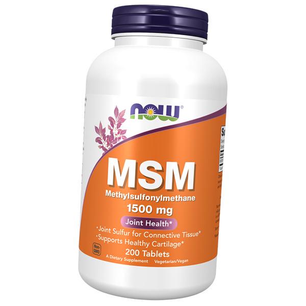 Метилсульфонилметан MSM 1500 200 таблеток (03128022)